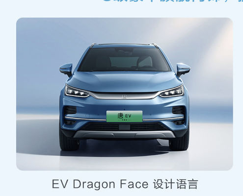 BYD Tang EV 600KM Navigatie Eereditie met 2820 Wielbasis