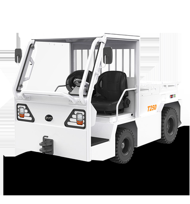 Gemaakt in China, BYD merk Q250L-25T lange kop tractor voor magazijn