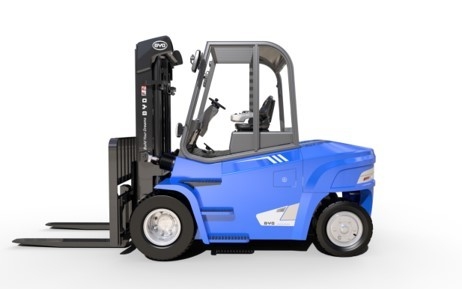BYD's vier pivot balans gewicht 1.6-1.8 ton zuiver elektrische vorkheftruck voor Dual Drive