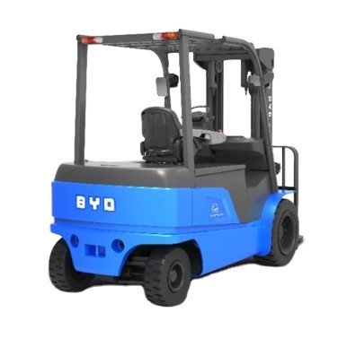 BYD's vier pivot balancering gewicht 4.0-4.5-5.0 ton zuiver elektrische vorkheftruck voor Dual Drive