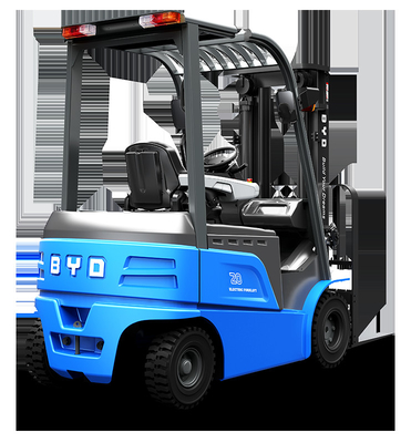 BYD's vier pivot balanceren weegt 7,0-8,0 ton pure elektrische vorkheftruck voor Dual Drive