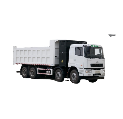 Geely Reclame 5,6-meter kofferbak, M5 platte top, 8X4350 graden batterij vervangen, dubbele motor, 7DM zuiver elektrische dump truck
