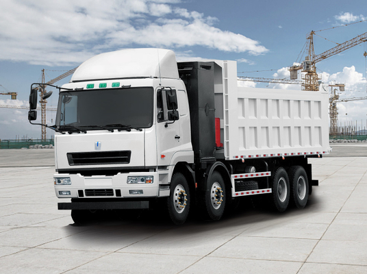 Geely Reclame 5,6-meter kofferbak, M5 platte top, 8X4350 graden batterij vervangen, dubbele motor, 7DM zuiver elektrische dump truck