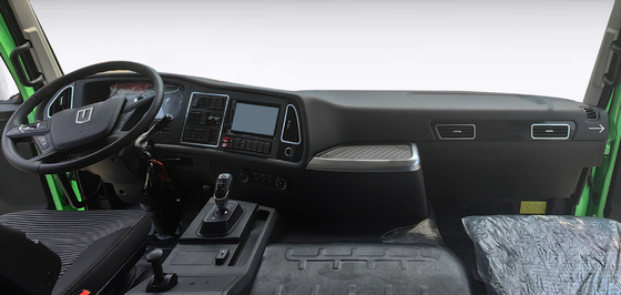 Geely Reclame 5,6-meter kofferbak, M5 platte top, 8X4350 graden batterij vervangen, dubbele motor, 7DM zuiver elektrische dump truck
