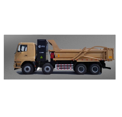 Geely Reclame, CATL batterij 282 graden batterijwisseling, 8X4 zuiver elektrische dumper voor stedelijk afvalvervoer