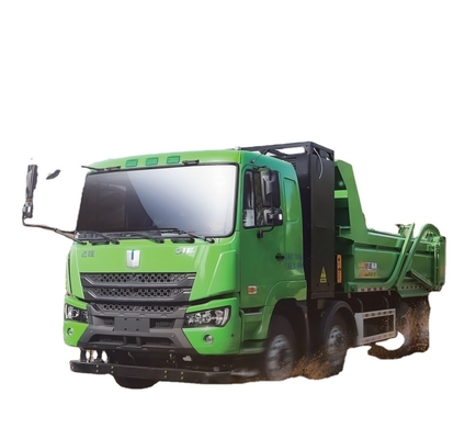 China Geely, CATL-batterij, 282 graden batterijwisseling, 8X4 zuiver elektrische dumptruck M7 voor stedelijk afvalvervoer