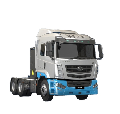 China Geely, standaardversie, CATL-282Kwh krachttractor, H7-6x4 zuiver elektrische trekker voor haven- en mijnbouwvervoer
