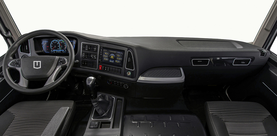 China Geely, standaardversie, CATL-282Kwh krachttractor, H7-6x4 zuiver elektrische trekker voor haven- en mijnbouwvervoer