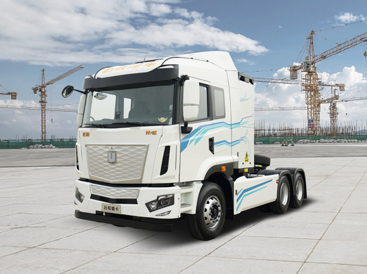 Goede prijs Made in China Geely 282 kWh 6X4 Remote H7 Pure Electric Tractor voor Wharf