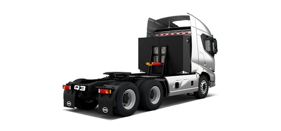 BYD 6x4 zuiver elektrische automatische transmissie trekker (355 graden opladen versie)