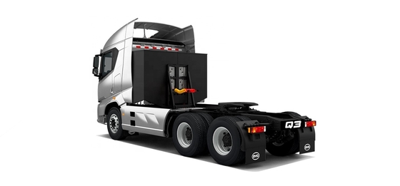 BYD 6x4 zuiver elektrische automatische transmissie trekker (355 graden opladen versie)