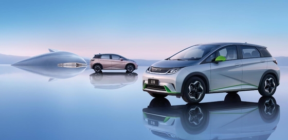 BYD Pure Electric Range 401KM Compact Populaire Huisauto Dolphin
