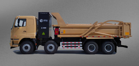 Geely Valin Pure elektrische 8x4 dumptruck oplaadeditie 423 kWh