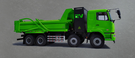 Geely Valin Pure elektrische 8x4 dumptruck oplaadeditie 423 kWh