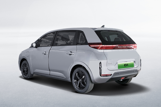 BYD Pure Electric Taxi D1 heeft een bereik van 418 km en een elektrische schuifdeur