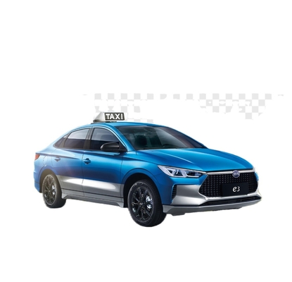 BYD pure elektrische e3 taxi heeft een bereik van 401KM