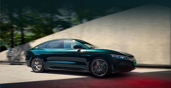 Hit selling BYD performance auto Han EV beperkte editie intelligente vierwielaandrijving elektrische sedan