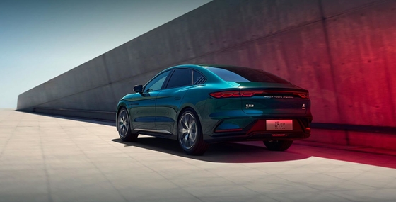 Hit selling BYD performance auto Han EV beperkte editie intelligente vierwielaandrijving elektrische sedan