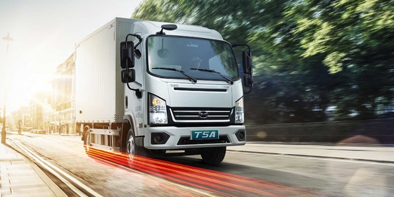 Nieuwe 240KM Range BYD T5A Pure Electric Box Logistiek Voertuig Stad Logistiek