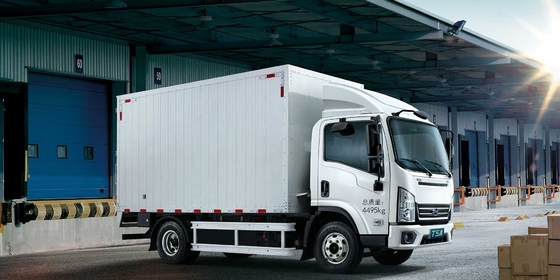 Nieuwe 240KM Range BYD T5A Pure Electric Box Logistiek Voertuig Stad Logistiek