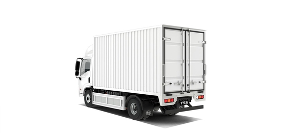 Nieuwe 240KM Range BYD T5A Pure Electric Box Logistiek Voertuig Stad Logistiek