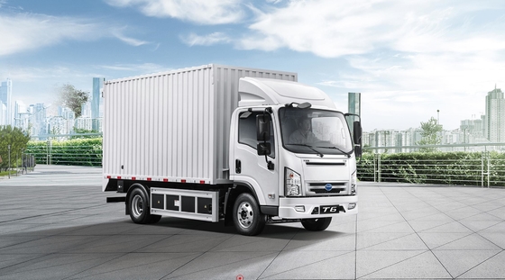 Warm verkoop 180KM BYD zuivere elektrische koelbox truck stad levering