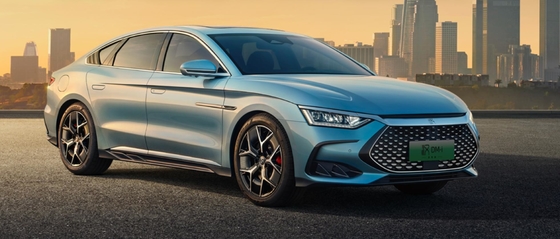 Performance benchmark 2023 hybride BYD Han DMI-121KM premium elektrische sedan