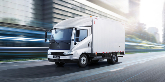 BYD zuiver elektrische lichte vrachtwagen T5