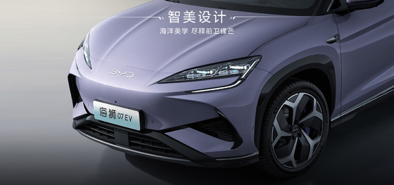 2025 BYD Zeeleeuw EV07 550KM