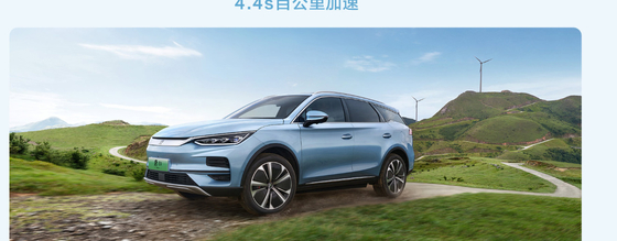 BYD Tang EV 600KM Navigatie Honor Edition